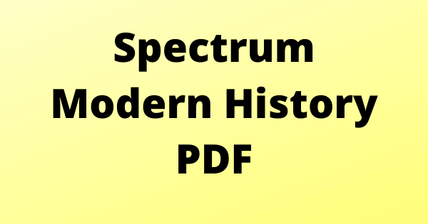 Spectrum History Book PDF