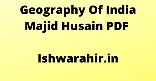 Majid Hussain Geography PDF