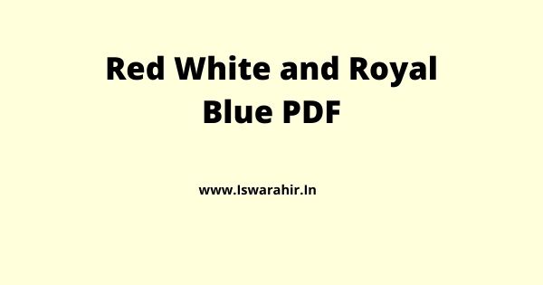 Red White and Royal Blue PDF