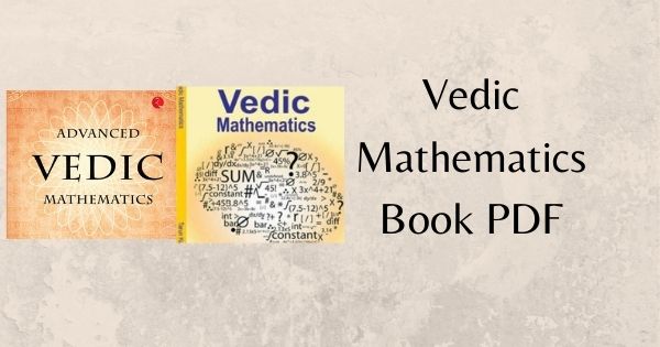 Vedic Mathematics Book PDF