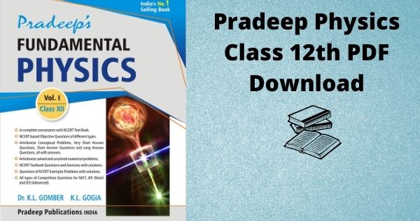 Pradeep Physics Class 12th PDF Download