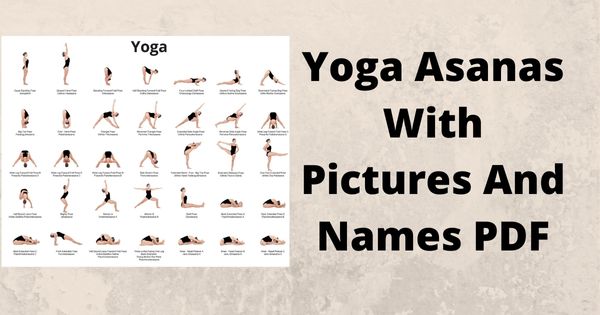 Yoga Asanas With Pictures And Names PDF